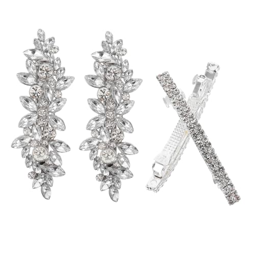 Healvian 4 Stück Teiliges Set Kleine Blumen Haarspangen Robustem mit Funkelnden Glassteinen Eleganter Haarschmuck für Frauen und Mädchen für Hochzeit Party und Alltag Healvian 4 Stück Teiliges Set Kleine Blumen Haarspangen Robustem mit Funkelnden Glassteinen Eleganter Haarschmuck für Frauen und Mädchen für Hochzeit Party und Alltag von Healvian