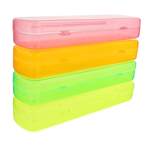 Healvian 4 Stück Tragbares Zahnbürstenetui Outdoor Zahnbürsten Organizer Mit Zahnpasta Behälter Transparent Für Reisen Und Geschäftsreisen Für Camping Und Schule Healvian 4 Stück Tragbares Zahnbürstenetui Outdoor Zahnbürsten Organizer Mit Zahnpasta Behälter Transparent Für Reisen Und Geschäftsreisen Für Camping Und Schule von Healvian