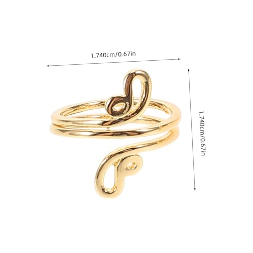 Healvian 4 Stück Verstellbare Zehenringe für Damen Teiliges Set mit Schimmernden Zirkonia Goldfarbene Offene Fußringe Modischer Sommerschmuck für Strand und Alltag Komfortabel Anpassbar von Healvian