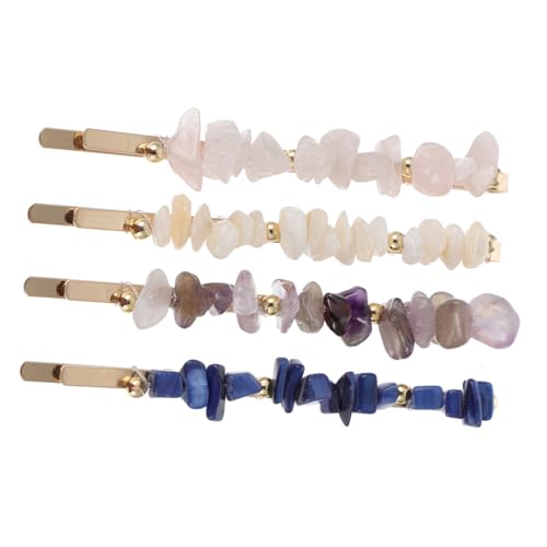 Healvian 4 Stück Vintage Haarnadel Styling Haarspangen Damen Haarspangen Haar Accessoires Für Damen Ausgefallene Haar Accessoires Für Damen Haarspangen Für Damen Legierung von Healvian