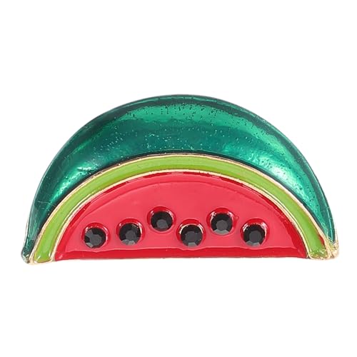 Healvian 4 Stück Wassermelonen Brosche Im Stil Der Form Unisex Melonen Anstecker Frau Wassermelonen Emaille Anstecker Damen Schmuck Modeaccessoire Wassermelonen Anstecker Wassermelonen von Healvian