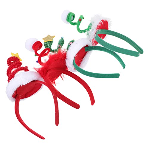 Healvian 4stücke Weihnachts Haarreifen Für Mädchen Bunte Weihnachtsbaum Und Stern Motive Festliche Kopfbedeckungen Für Und Weihnachtsfeiern Accessoire Für Mädchen von Healvian