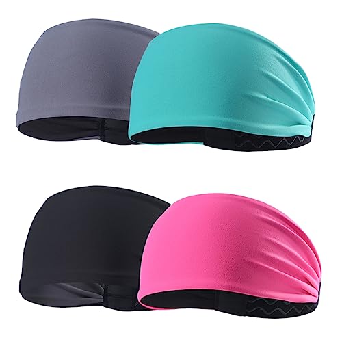 Healvian 4stücke Yoga Haarband Für Frauen Elastisches Sport Stirnband Zufälligen Farben Für Fitness Outdoor-aktivitäten Und Kosmetik-anwendungen von Healvian