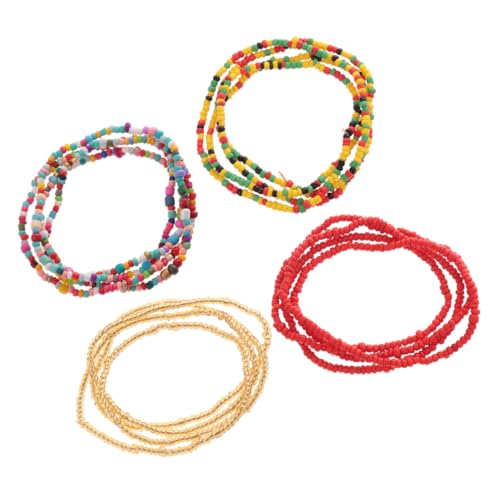 Healvian 4stücke Teiliges Set Stilvolle Bikini-kette Mit Bauchbeads Für Frauen Verstellbare Taillenkette Hochwertigen Glasperlen Für Strandmode Und Sommeraktivitäten Healvian 4stücke Teiliges Set Stilvolle Bikini-kette Mit Bauchbeads Für Frauen Verstellbare Taillenkette Hochwertigen Glasperlen Für Strandmode Und Sommeraktivitäten von Healvian
