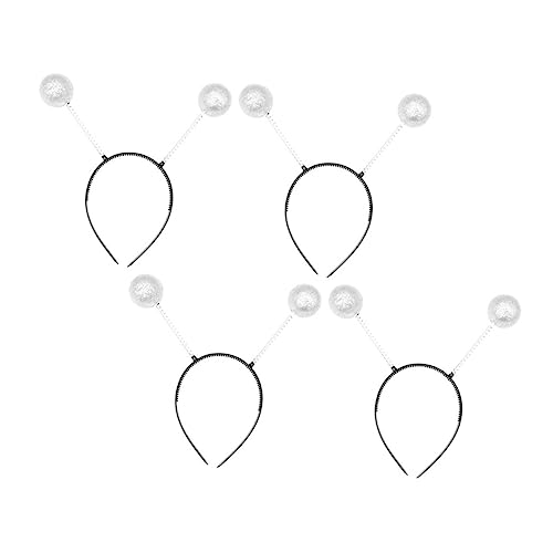 Healvian 4stücke Glänzende Bälle Haarschmuck Party Cosplay Kopfschmuck Entzückende Kostüm Haarschmuck Für Kostümpartys Und Partys von Healvian