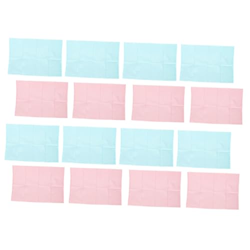 Healvian 40 Stück Teiliges Tattoo Tischset Einweg Tischdecke Saugfähig Professionell für Tattoo Anfänger und DIY Anwendungen in Rosa und Blau von Healvian