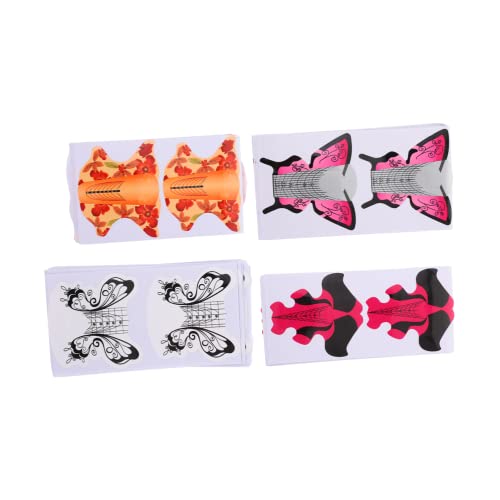 Healvian 400stücke Nagelkunst Aufkleber Für Maniküre Lichttherapie Verlängerungswerkzeuge Verschiedene Designs Für Kreative Nagelgestaltung Für Nagelstudios Und Anfänger von Healvian