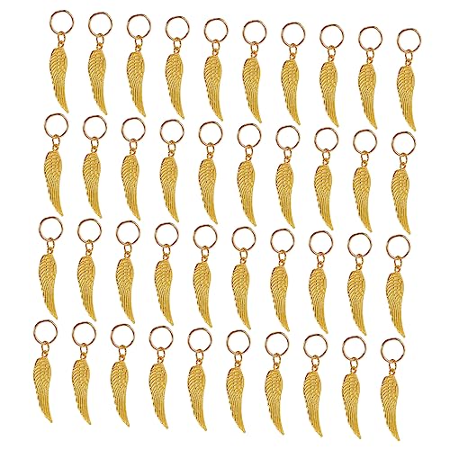 Healvian 40stücke Dreadlock Ringe Aus Legierung Haarschmuck Für Zöpfe Stylische Haaraccessoires Für Partys Hochzeiten Und Festivals Sicher Und Rutschfest Für Kreatives Hairstyling von Healvian