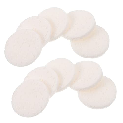 Healvian 40stücke Runde Make-up-applikatoren Holzpulpe Sanfte Gesichtsreinigung Und Perfektes Make-up Für Und Mädchen Für Kosmetik-tools von Healvian