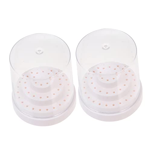 Healvian 48-loch-nagelbohrer-set Organizer Pp-material Nailart-bohrer Aufbewahrungsbox Abdeckung Nagelschleifbox Nagelbohrerhalter Weiß Healvian 48-loch-nagelbohrer-set Organizer Pp-material Nailart-bohrer Aufbewahrungsbox Abdeckung Nagelschleifbox Nagelbohrerhalter Weiß von Healvian