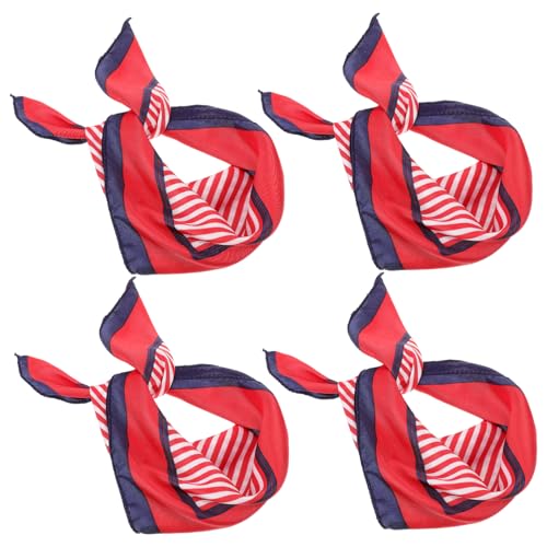 Healvian 4stücke Quad Schal Für Frauen Leichter Satinschal Quadratisches Halstuch Damenschal Für Partys Und Formelle Anlässe Vielseitiges Accessoire Für Damen von Healvian