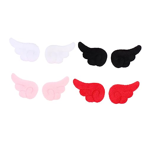 Healvian 4paare Plüsch Flügel Junge Mädchen Haarnadeln Weich Und Hautfreundlich Für Mädchen Party Und Alltag Einfach Zu Tragen Haar Clips Kopfschmuck von Healvian