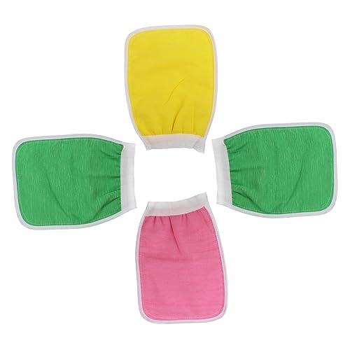 Healvian 4stücke Körperpeeling-handschuhe Doppelseitiger Exfoliator Für Damen Und Herren Für Spa Und Dusche Entfernt Abgestorbene Hautzellen Aus Langlebigem Wiederverwendbar Healvian 4stücke Körperpeeling-handschuhe Doppelseitiger Exfoliator Für Damen Und Herren Für Spa Und Dusche Entfernt Abgestorbene Hautzellen Aus Langlebigem Wiederverwendbar von Healvian