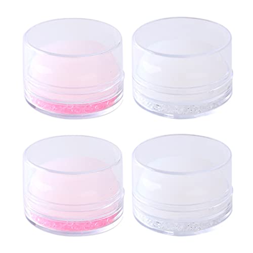 Healvian 4stücke Nageltransferstempel Aus Silikon Nailart-druckwerkzeug Für Einfache Stempel-maniküre Für Diy-nagelkunst Und Professionelle Anwendung von Healvian