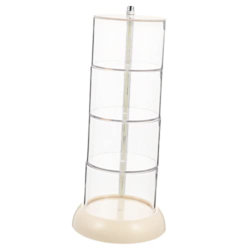 Healvian 4stufe Drehbarer Make-up-kosmetik-organizer Mehrschichtiger Kosmetikschwammhalter Für Haushalt Aufbewahrungsbox Für Puderquasten Leicht Und Platzsparend Healvian 4stufe Drehbarer Make-up-kosmetik-organizer Mehrschichtiger Kosmetikschwammhalter Für Haushalt Aufbewahrungsbox Für Puderquasten Leicht Und Platzsparend von Healvian