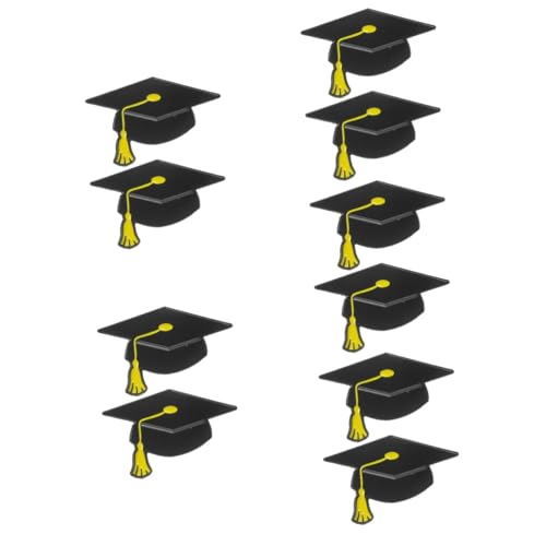 Healvian 10stücke Graduation Cap Brosche Metall Anstecknadel Für Absolventen Dekorative Abschlussmütze Anstecker Für Kleidung Rucksäcke Und Taschen Als Graduierung von Healvian