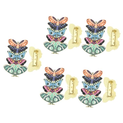 Healvian 5 Sätze Emaille Anstecknadeln Set Teiliges Retro Broschen Set Für Kleidung Rucksäcke Hüte Langlebig Hautfreundlich Niedliches Insekten Design 5 Stück * 5 von Healvian