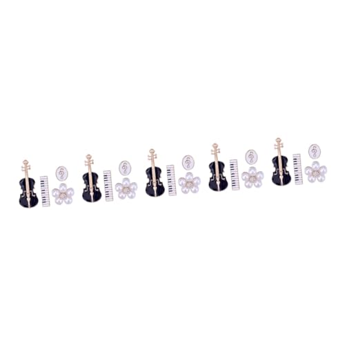 Healvian 5 Sätze Teiliges Geigenbrosche Für Frauen Musikinstrument Anstecknadeln Für Mode Accessoires Musikliebhaber Besondere Anlässe 4 Stück * 5 von Healvian