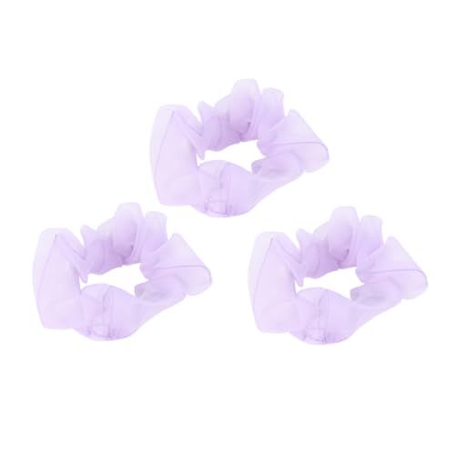 Healvian 5 Stück Bunte Haargummis aus Strapazierfähigem Garn Leichte Einfache Pferdeschwanzhalter für Frauen Vielseitiger Haarschmuck für Alltag und Sommer Sicherer Haarschäden von Healvian