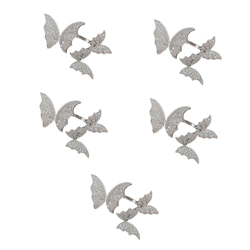 Healvian 5 Stück Butterfly Opening Ring für Damen Verstellbarer Ring mit Funkelnden Strasssteinchen für Hochzeiten Partys Besondere Anlässe Langlebiger Modeschmuck Healvian 5 Stück Butterfly Opening Ring für Damen Verstellbarer Ring mit Funkelnden Strasssteinchen für Hochzeiten Partys Besondere Anlässe Langlebiger Modeschmuck von Healvian