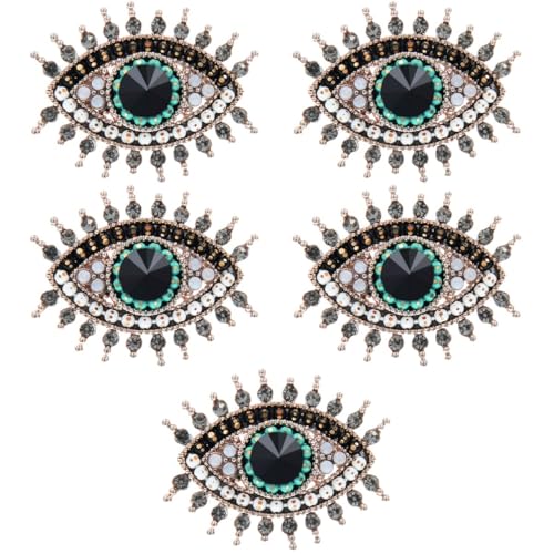 Healvian 5 Stück Evil Eye Brosche Pin mit Strass für Damen Anstecknadel zur Dekoration von Kleidung Schals und Pullovern für Festliche Anlässe und Tägliches Styling Healvian 5 Stück Evil Eye Brosche Pin mit Strass für Damen Anstecknadel zur Dekoration von Kleidung Schals und Pullovern für Festliche Anlässe und Tägliches Styling von Healvian
