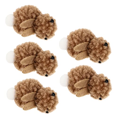 Healvian 5stücke Kaninchen Haarspange Plüsch Hasen Haarnadel Haarspangen Barrettes Haar Zubehör Für Frauen Mädchen Junge Mädchen Party Alltag Outfit von Healvian