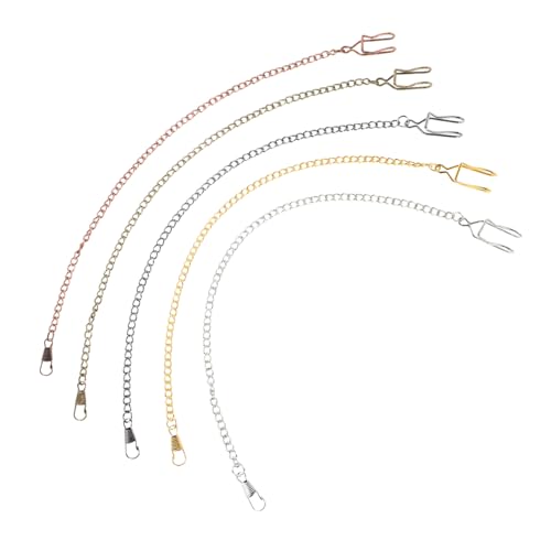 Healvian 5 Stück Retro Taschenuhrkette Teiliges Vintage Legierung Kette für Herren für Business und Freizeitoutfits Stilvolles Accessoire von Healvian