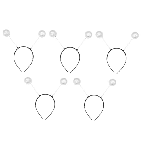 Healvian 5 Stück Teiliges Ballförmige Haarschmuck Haarreif Kreativ Leicht Flexibel Für Party Karneval Kostüm Zubehör von Healvian