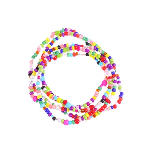 Healvian 5stücke Taillenkette Für Damen Bunte Reis Perle Kette Kette Zum Tragen Im Sommerkleid Oder Bikini Mittlere Für Taillengrößen Für Täglichen Gebrauch Oder Besondere Anlässe von Healvian