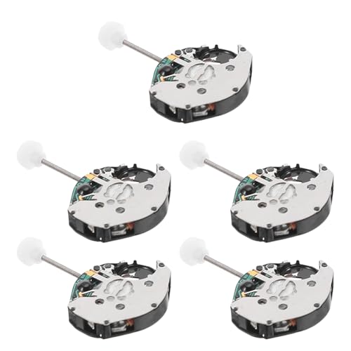 Healvian 5 Stück Teiliges Quarzuhr Ersatzsatz für Herren und Damen Leicht Langlebig Energiesparend Kompatibel mit Verschiedenen Modellen Präzise Zeitmessung für Uhrenreparatur von Healvian