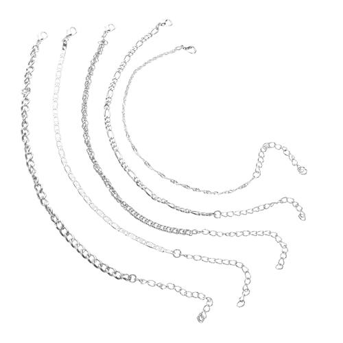 Healvian 5 Stück Teiliges Verstellbares Metall Fußkettchen Damen Modischer Beach Anklet Leichter Robuster Schmuck im Boho Stil Passend zu Sommerkleidung und Vielseitigen Outfits Healvian 5 Stück Teiliges Verstellbares Metall Fußkettchen Damen Modischer Beach Anklet Leichter Robuster Schmuck im Boho Stil Passend zu Sommerkleidung und Vielseitigen Outfits von Healvian