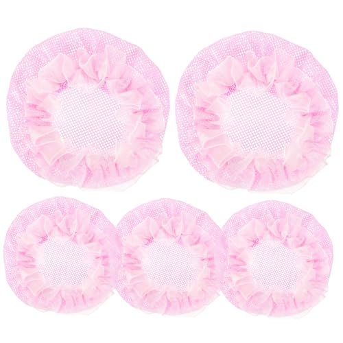 Healvian 5stücke Netz Für Ballett-haarknoten Unsichtbares Spulen-haarschmuck-set Wiederverwendbares Haarnetz Dutt-abdeckung Haarnetze Für Frauen Und Mädchen von Healvian