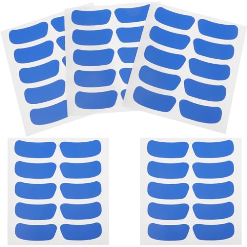 Healvian 50blätter Sport Augenstreifen Aufkleber Atmungsaktive Fan Sticker Für Baseball Fußball Softball Und Hockey Personalisierbar Mit Weißem Stift Unterstützung Für Sportevents von Healvian