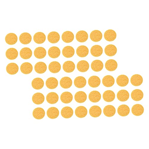 Healvian 50 Stück Gesichtsreinigungsschwämme aus Zellulose Sanfte Makeup Entferner für Effektive Gesichtsreinigung und Peeling Handliche für Damen Herren Reisen Geeignet von Healvian