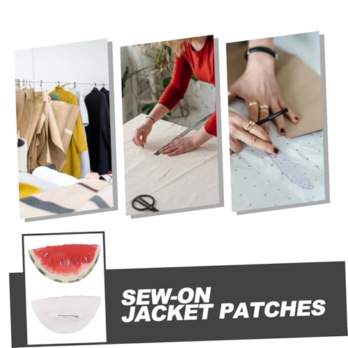 Healvian 50stücke Wassermelonen-anstecker Aus Kunststoff Lustige Frucht-broschennadeln Sommerliche Kragenabzeichen Für Damen Accessoires Für Taschen Und Hoodies Leuchtende Obst-abzeichen von Healvian