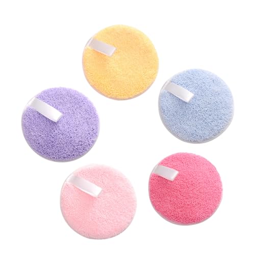 Healvian 5stücke Kompakter Puderpinsel Für Gesicht Make-up-tool Für Frauen Gesichtswaschquaste Für Mädchen Kleines Make-up-pad Praktisches von Healvian