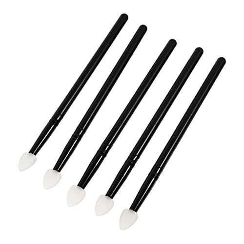 Healvian 5stücke Silikon Lidschattenpinsel Satz Tragbare Augenkosmetikpinsel Milder Bürstenkopf Für Natürliches Make up Geeignet Für Mädchen Und Langlebig von Healvian
