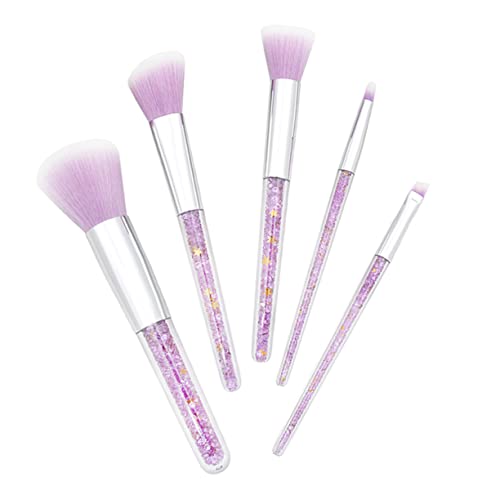 Healvian 5stücke Teiliges Make Kosmetikpinsel Für Flüssige Foundation Puder Augenbrauenpinsel Make-up-zubehör Für Damen von Healvian