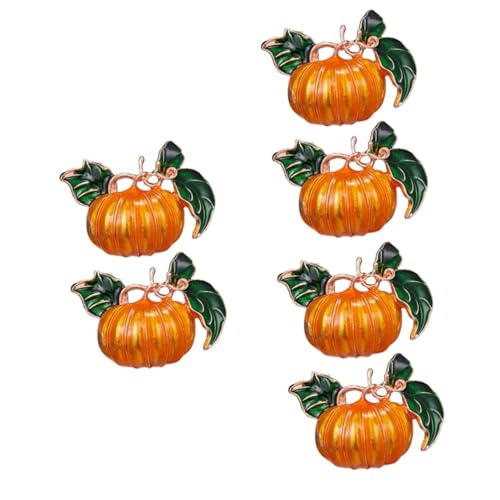 Healvian 6 Stck. Halloween Brosche Realistische Kürbis Anstecknadeln Legierung Orangefarbene Pflanzenform Langlebige Schmuck Deko für Party Fest und Alltag Besonderes für Halloween Fans Healvian 6 Stck. Halloween Brosche Realistische Kürbis Anstecknadeln Legierung Orangefarbene Pflanzenform Langlebige Schmuck Deko für Party Fest und Alltag Besonderes für Halloween Fans von Healvian