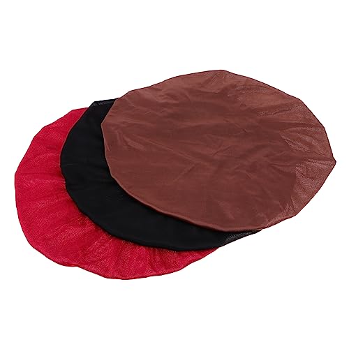 Healvian 6 Stk Schönheit Nachtmütze Turbanmützen Für Damen Wende-schlafmütze Modische Stirnbänder Bade-duschhut Haushaltsdusche Schlafmützen Sommerlicher Stil Fräulein Schutzkappe Polyester von Healvian