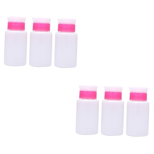 Healvian 6stücke Lockable Nagellackentferner-flasche Kunststoff-pumpbehälter Für Flüssige Produkte Weiß Für Nagellack Make-up-entferner Und Mehr Healvian 6stücke Lockable Nagellackentferner-flasche Kunststoff-pumpbehälter Für Flüssige Produkte Weiß Für Nagellack Make-up-entferner Und Mehr von Healvian