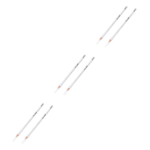 Healvian 6stücke Weißer Augenbrauenstift Wasserfester Langlebiger Eyeliner Für Präzises Augen-make-up Farbintensiv Einfach Aufzutragen Für Jeden Anlass Geeignet von Healvian
