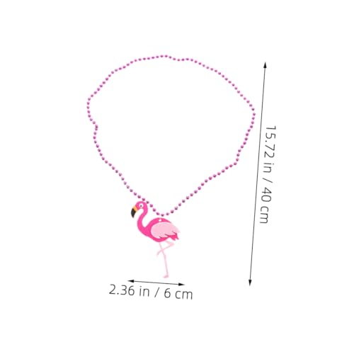 Healvian 6stücke Flamingo-halskette Mit Perlenanhänger Hawaii-motiv Strandparty-schmuck Für Frauen Luau-accessoire Sommer-teil Geburtstag-kette Junggesellinnenabschied-beschlag Healvian 6stücke Flamingo-halskette Mit Perlenanhänger Hawaii-motiv Strandparty-schmuck Für Frauen Luau-accessoire Sommer-teil Geburtstag-kette Junggesellinnenabschied-beschlag von Healvian