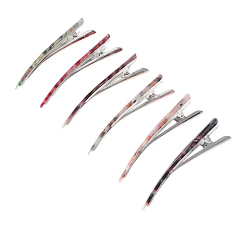 Healvian 6 Stück Kopfbedeckungs Haarspangen Für Damen Alligator Schnabel Vintage Haarschmuck Enten Schmetterlings Haarspangen Clips Für Dickes Haar Lockige Clips Für Haare von Healvian