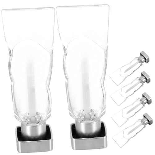 Healvian 6 Stück Leere Lip Gloss Behälter Wiederverwendbare Lippenbalsam Röhrchen für für DIY Lipgloss Design Kompakt und Leicht für Unterwegs von Healvian