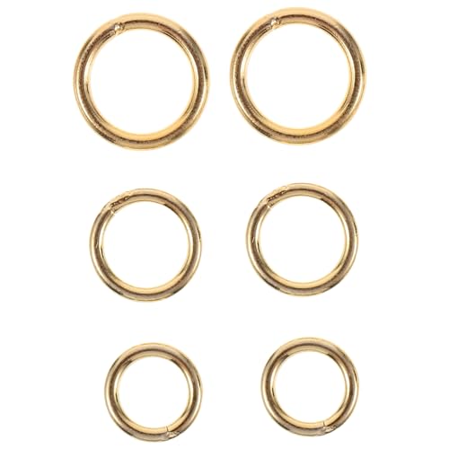 Healvian 6 Stück Nasenringe Ohrstecker Offene Hoops für Damen für Tägliche Nutzung Partys Besondere Anlässe Healvian 6 Stück Nasenringe Ohrstecker Offene Hoops für Damen für Tägliche Nutzung Partys Besondere Anlässe von Healvian