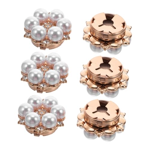 Healvian 6 Stück Strass Manschettenknöpfe Blumen Manschettenknöpfe Strass Knopfabdeckungen Blumen Ärmelknopfmanschetten Knopfabdeckung Dekorative Knöpfe Für Blusen Abnehmbare Healvian 6 Stück Strass Manschettenknöpfe Blumen Manschettenknöpfe Strass Knopfabdeckungen Blumen Ärmelknopfmanschetten Knopfabdeckung Dekorative Knöpfe Für Blusen Abnehmbare von Healvian