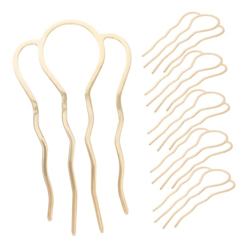 Healvian 6 Stück Teiliges DIY Haarnadel aus Goldfarbenem Metall Antikes Haarschmuck Zubehör Haarspangen für Frauen Passend zu Hanfu und Chinesischem Hochzeitsstil Elegant und Praktisch von Healvian