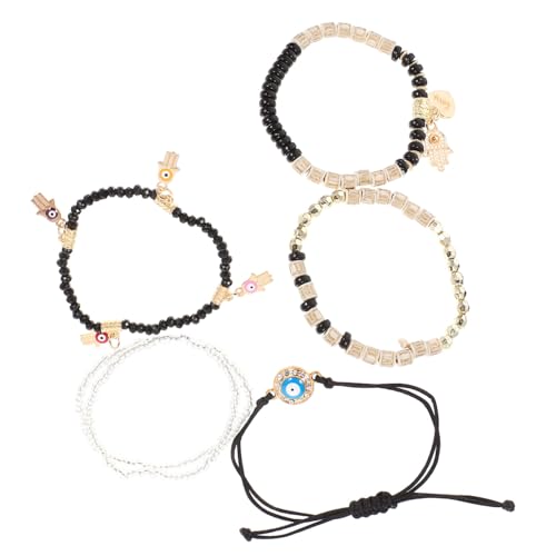 Healvian 6 Stück Teiliges Damen Armband Ethno Perlenarmbänder Boho Schmuck Vielseitig Kombinierbar Geschenkidee für Geburtstag Weihnachten und Alltag von Healvian
