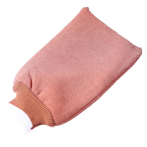 Healvian 6 Stück Teiliges Doppelseitige Peeling Handschuhe Badehandschuhe aus Dickem Material Exfolierend und Schnell Trocknend Maschinenwaschbar Passend für Damen Herren Praktischem von Healvian